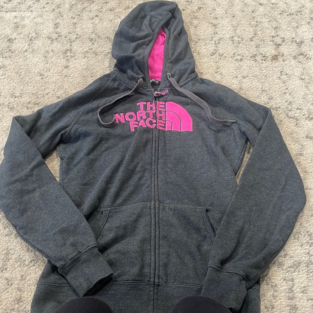 The north face zip up